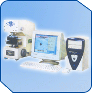 Computerised Micro Vickers Hardness Tester, Model : MV 1 PC (E)